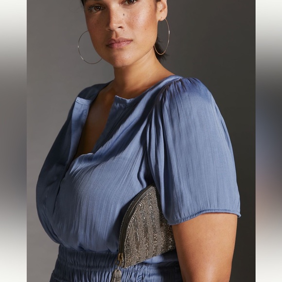 Anthropologie ✨The Somerset✨ Maxi Dress - Blue - 2X - Picture 6 of 15